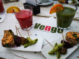 Vegane Tapas, seeeehr lecker.