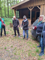 in der Mitte: Sabrina und ihr Partner