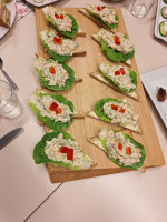 R&auml;ucherlachs-Bruschetta